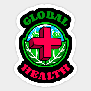 Global health Sticker